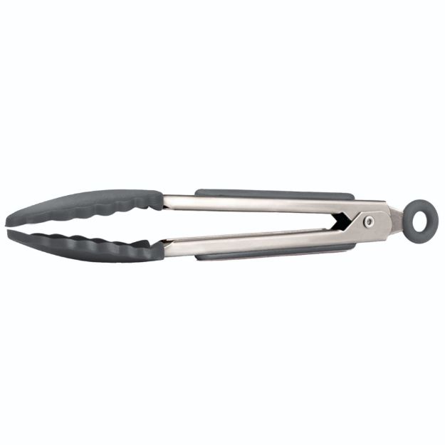 MINI TONGS SILICONE CHARCOAL