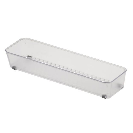 HEXA® 3" X 12" DRAWER ORGANIZER — CLEAR FROST