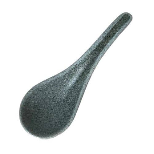 PORCELAIN SOUP SPOON GREEN