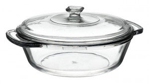 CASSEROLE W/COVER 2 QT