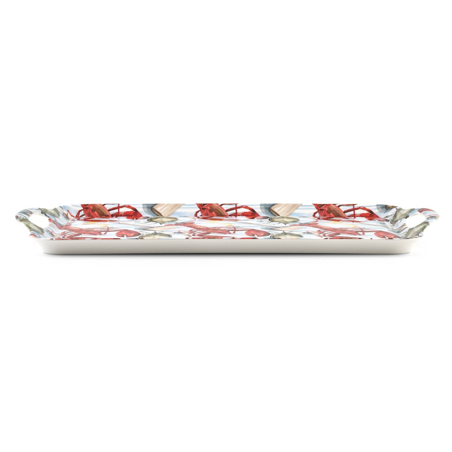 SUMMER FEAST LARGE HANDLED TRAY: MELAMINE / SUMMER FEAST