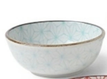 ASANOHA TURQUOISE SMALL BOWL 3.5"
