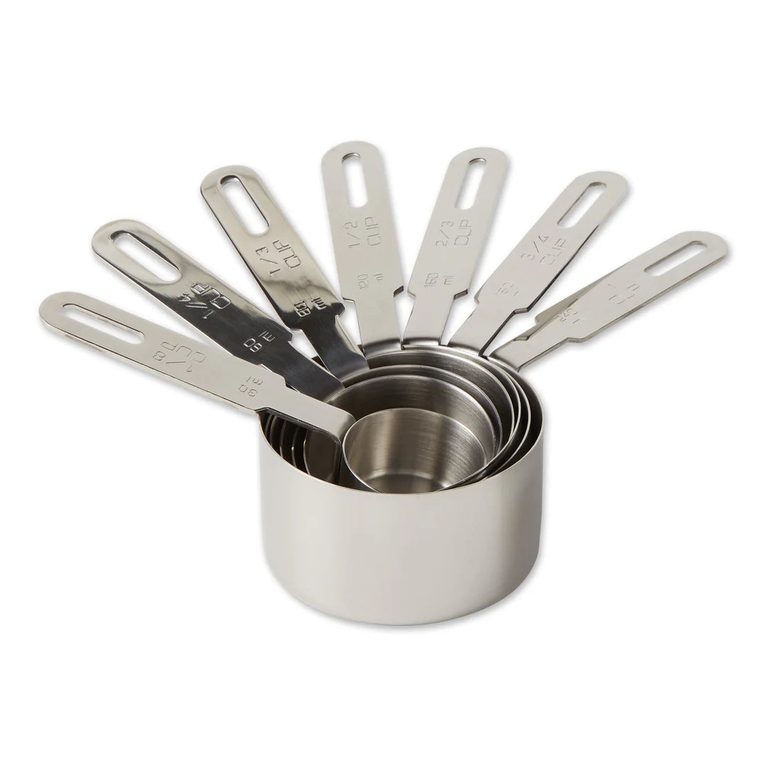 STAINLESS STEEL MEASURING CUPS SET OF 7
