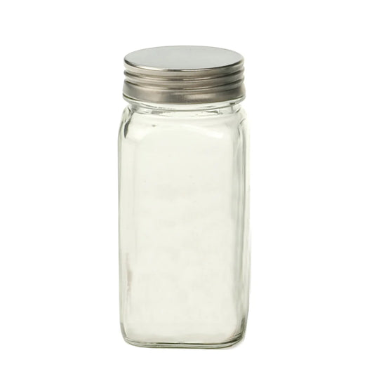 GLASS BOTTLE SQUARE 4 OZ