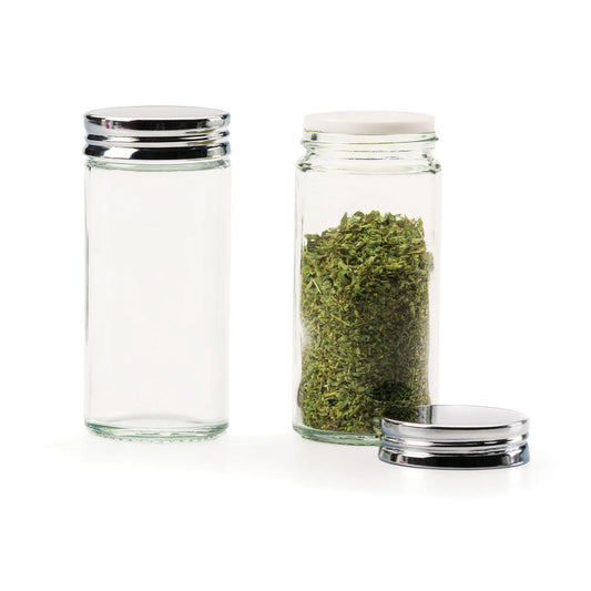 DISC. FLAT TOP SPICE JAR 3 OZ