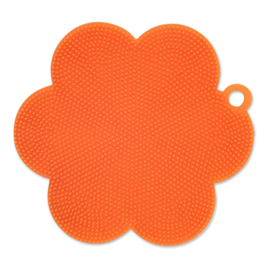 SILICONE SOFT SCRUBBER ORANGE