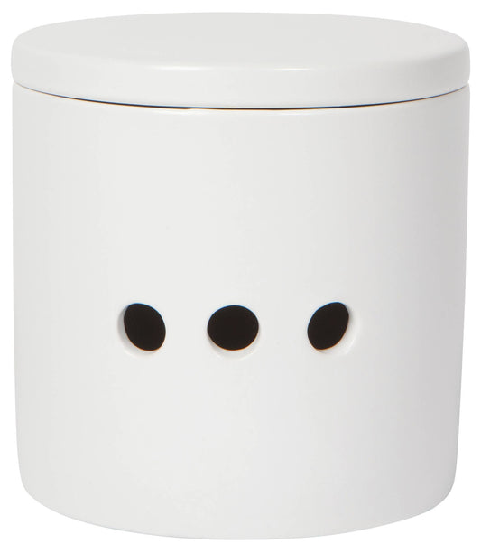 MATTE WHITE GARLIC KEEPER