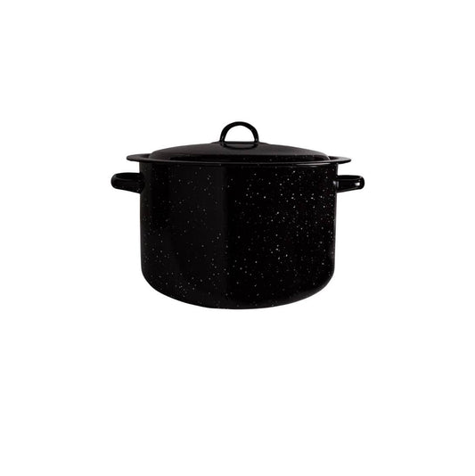 GRANITE STOCK POT WITH LID 12 QT