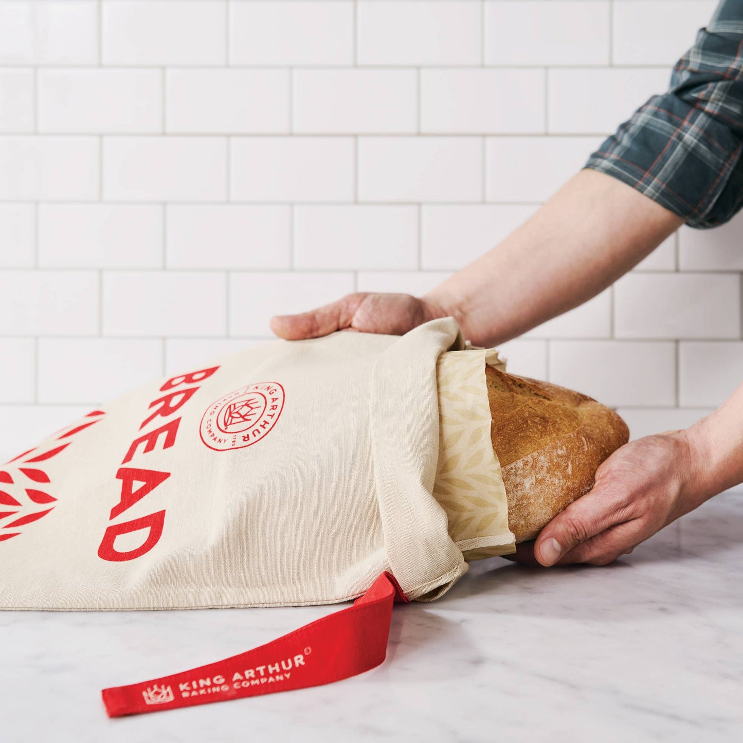 KING ARTHUR REUSABLE BREAD BAG