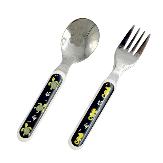 SILVERWARE SET: SEA TURTLE