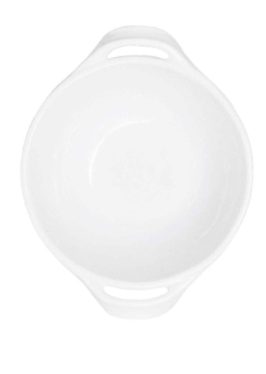 MINI HANDLED BOWL 4.75" BIANCO