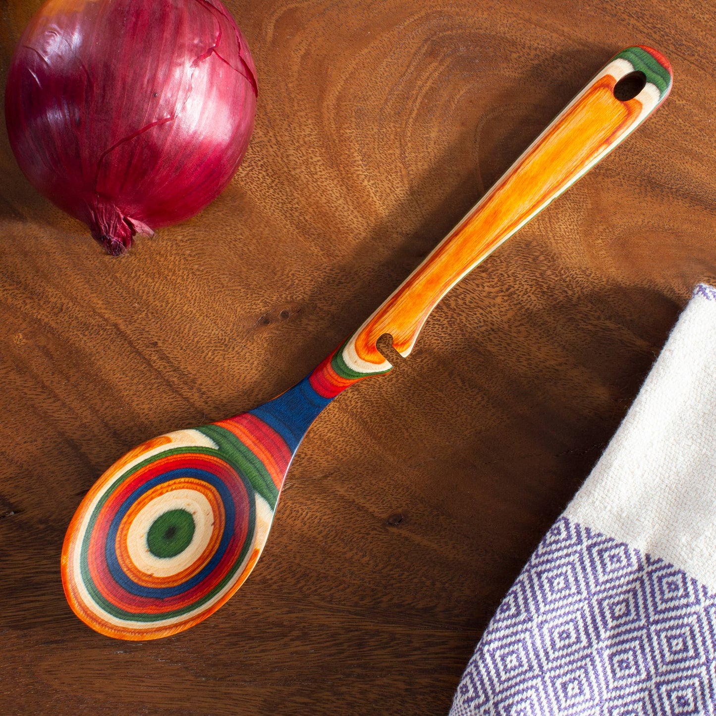 BALTIQUE® MARRAKESH COLLECTION NOTCHED COOKING SPOON