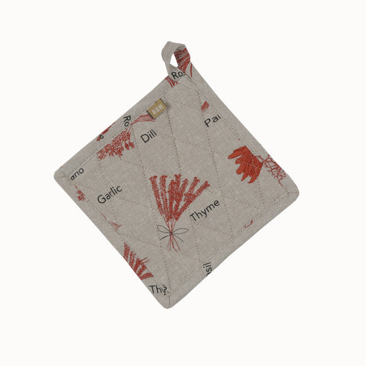 POT HOLDER / TRIVET HERBS CINNAMON