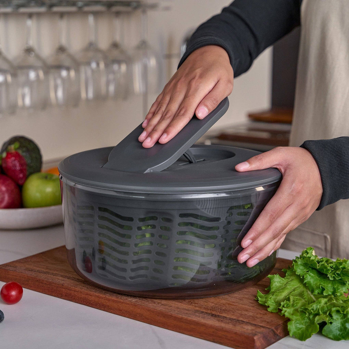 Zyliss Swift Dry Salad Spinner: Small