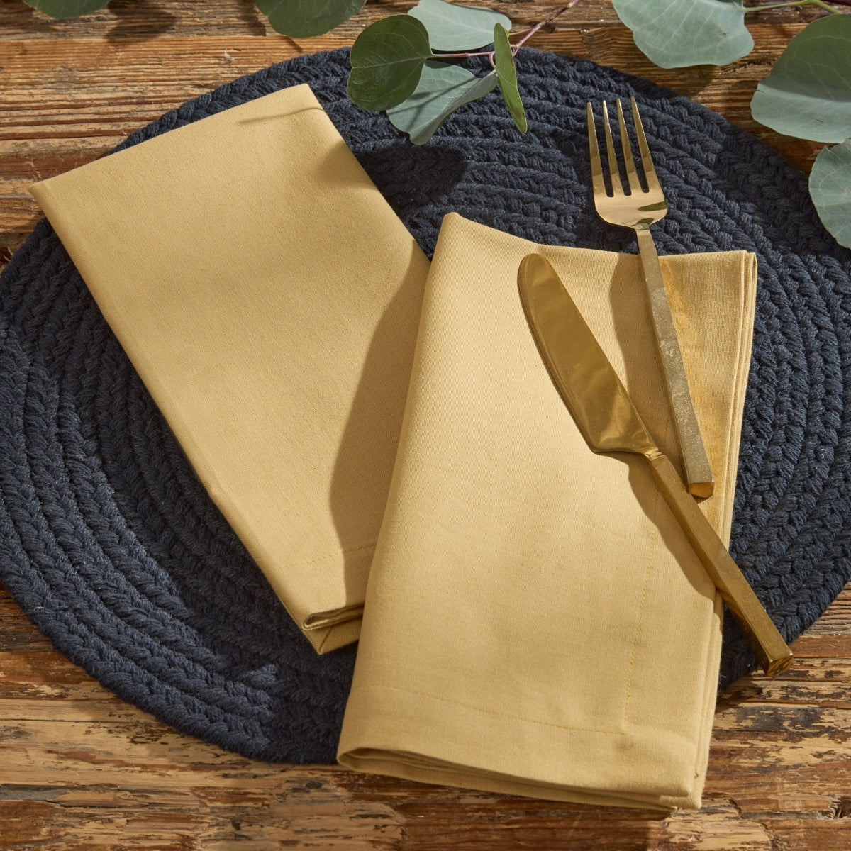 ELEMENTS NAPKIN GOLD