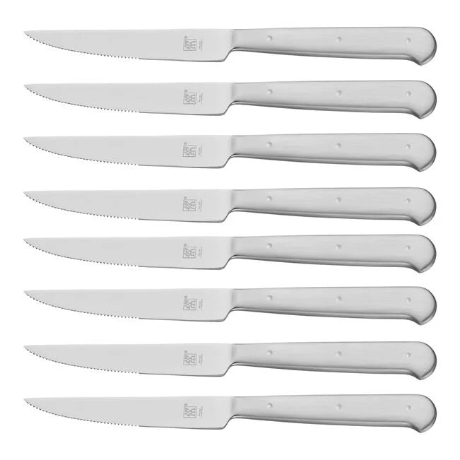 ZWILLING STAINLESS STEEL PORTERHOUSE STEAK 8 PC KNIFE SET