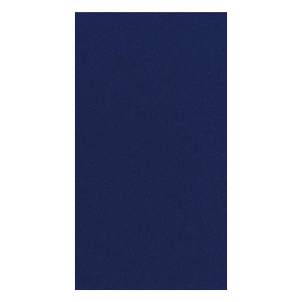 PAPER LINEN GUEST TOWELS NVY BLU