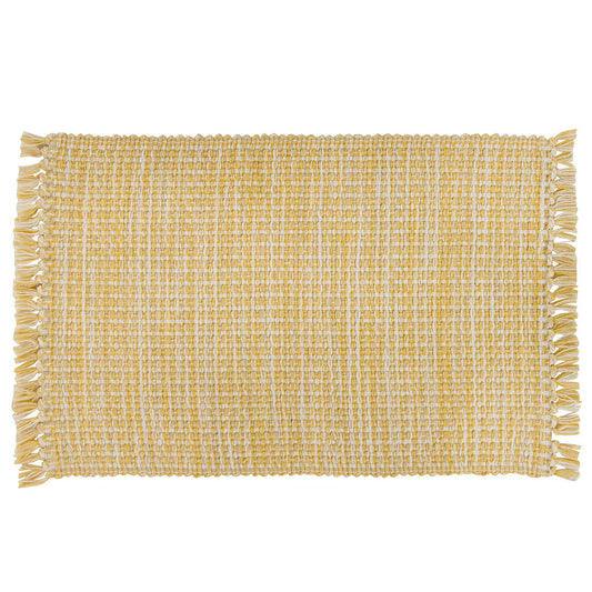 BASKETWEAVE PLACEMAT-GOLDENROD