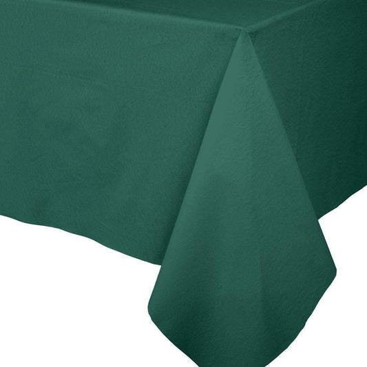 PAPER LINEN TABLECOVER 5' X 8' GRN