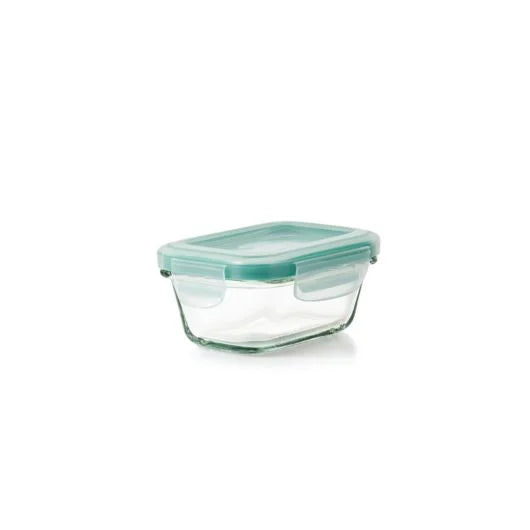 OXO FOOD CONTAINER 4 OZ GLASS RECT