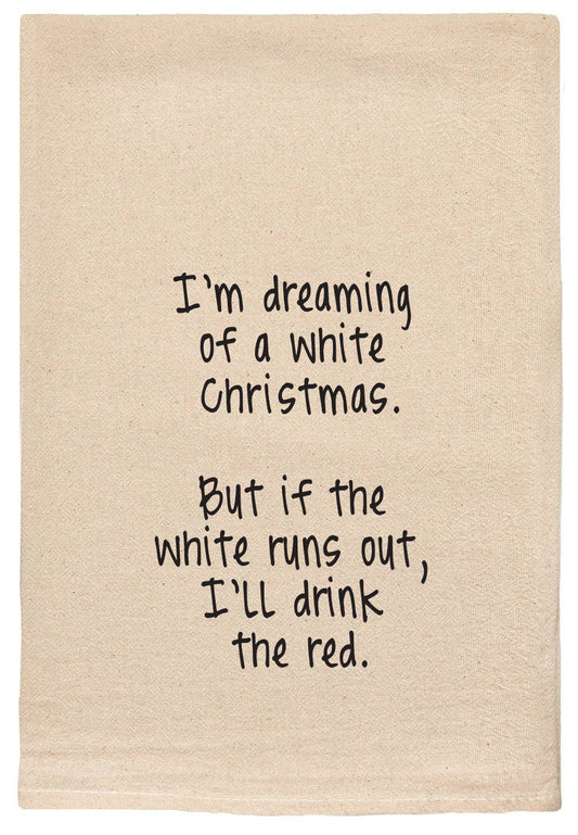 I'm dreaming of a white Christmas Decor kitchen tea towels