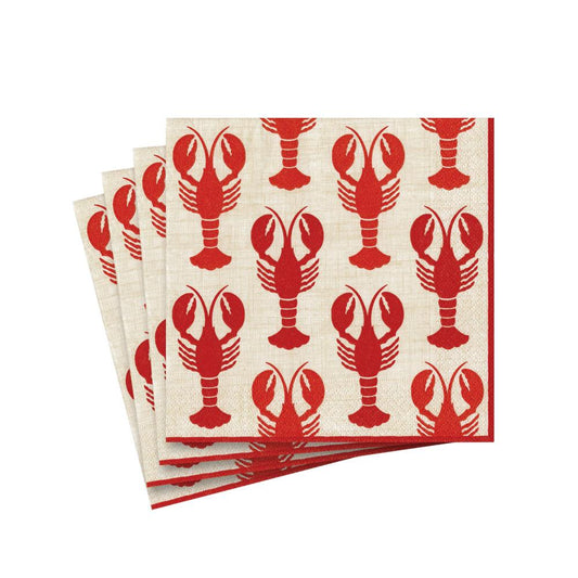 COCKTAIL NAPKIN LOBSTER