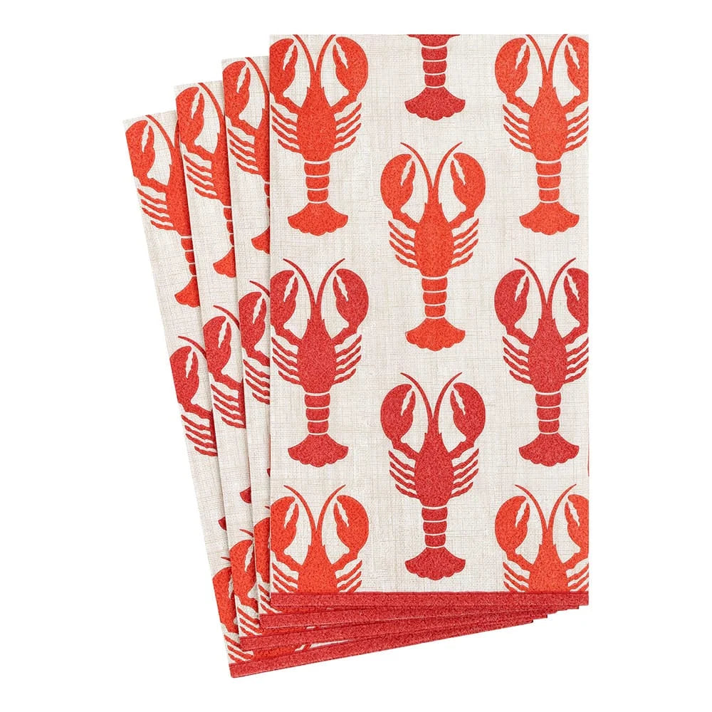 LOBSTERS GUEST TOWELS