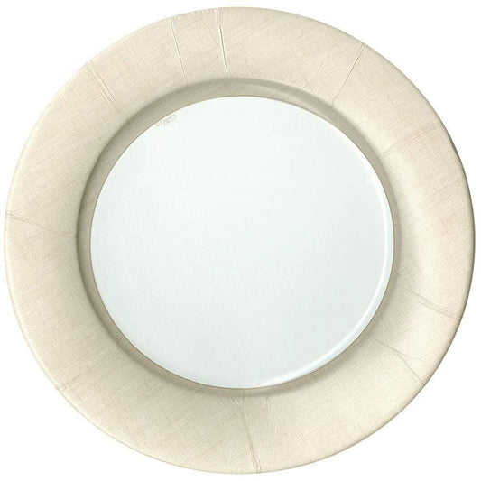 DINNER PAPER PLATE LINEN NATURAL