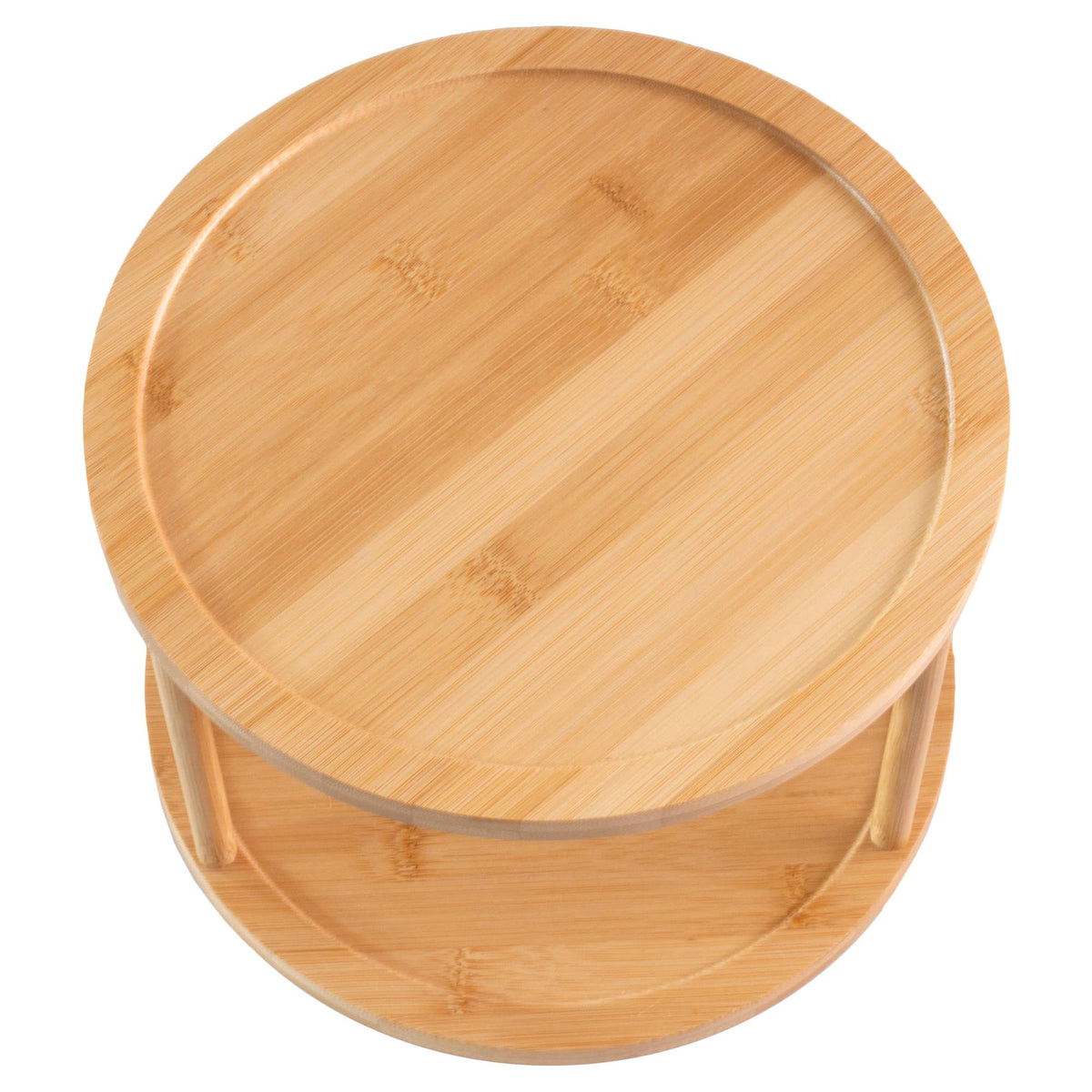 TB HOME TWO-TIER LAZY SUSAN TURNTABLE