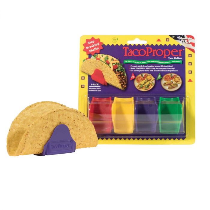 TACO PROPER HOLDER SET OF 4