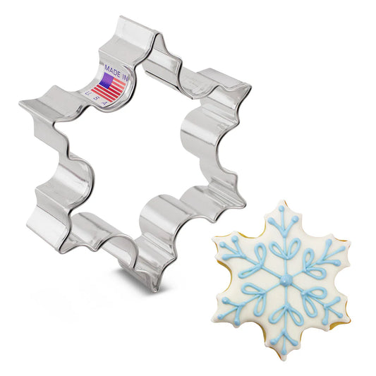 SNOWFLAKE COOKIE CUTTER 3.5"