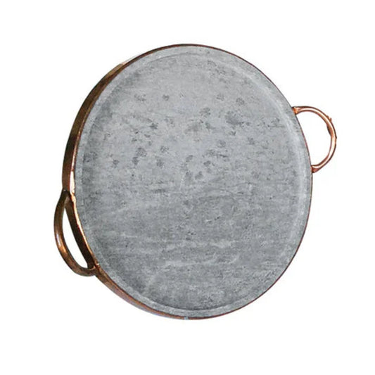 ROUND SOAPSTONE GRILL 12"