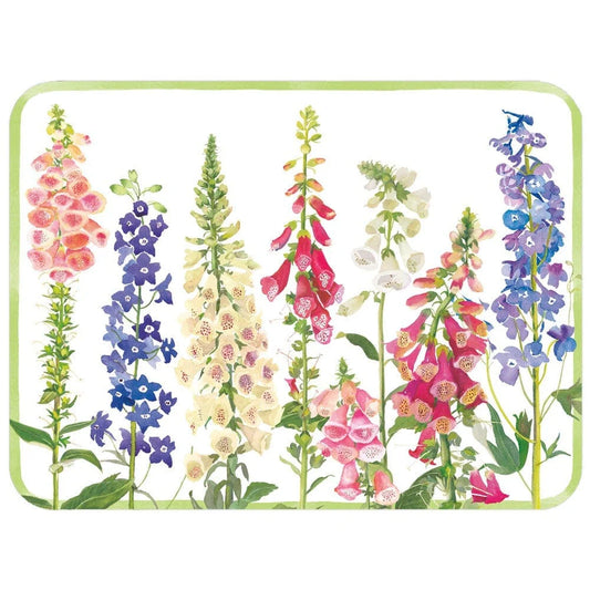 FOXGLOVES PAPER PLACEMATS