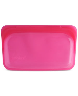 STASHER BAG SM/SNACK RASPBERRY