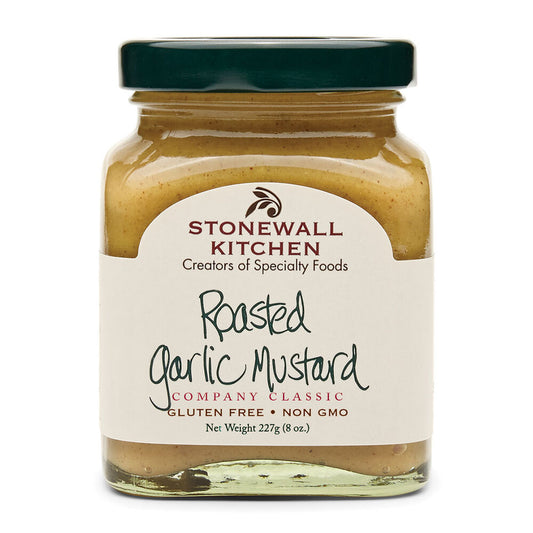 ROASTED GARLIC MUSTARD 8OZ