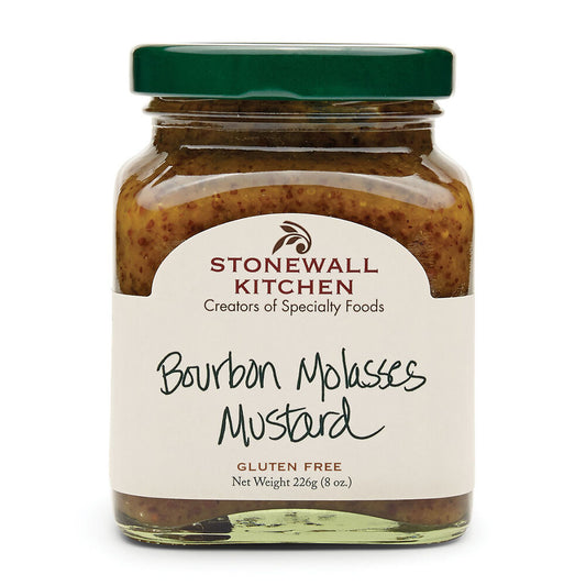 BOURBON MOLASSES MUSTARD 8OZ