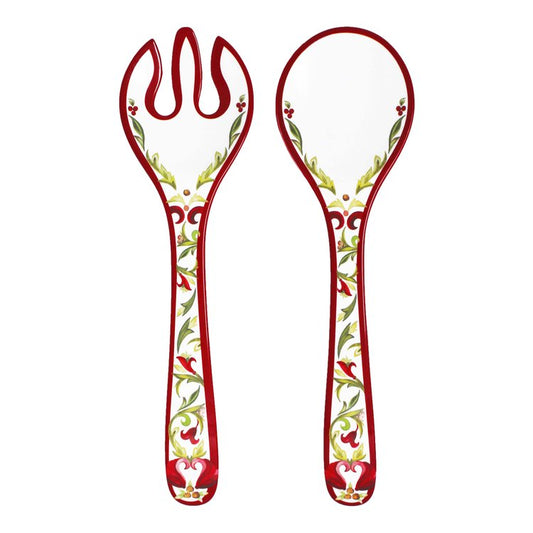 SALAD SERVING SET VISCHIO