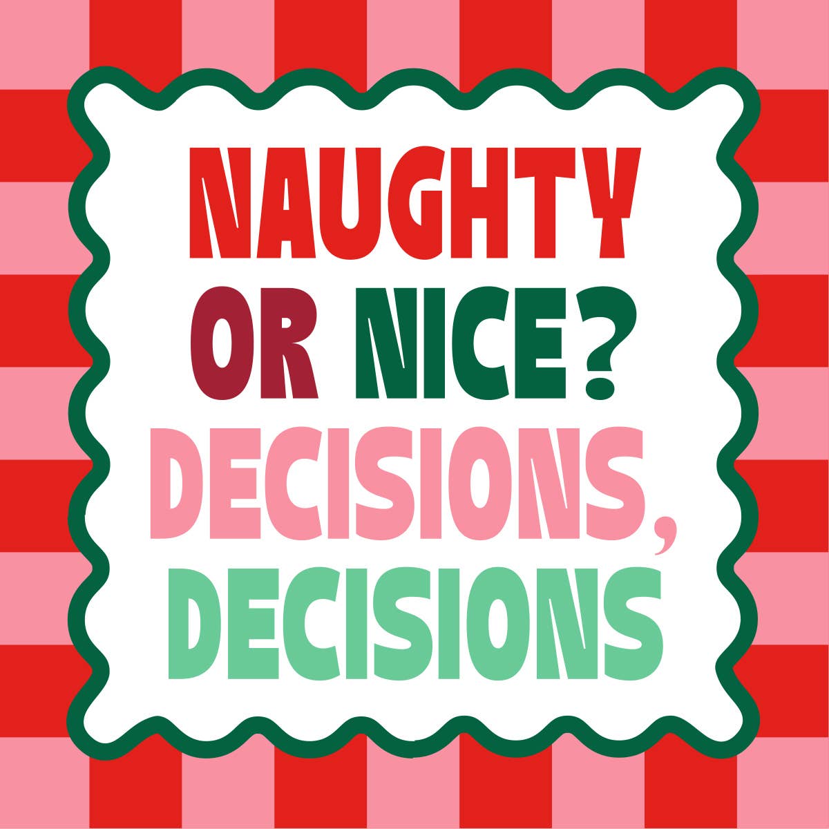 FUNNY COCKTAIL NAPKINS DECISIONS DECISIONS