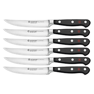 WUSTHOF CLASSIC STEAK KNIFE SET 6 PC