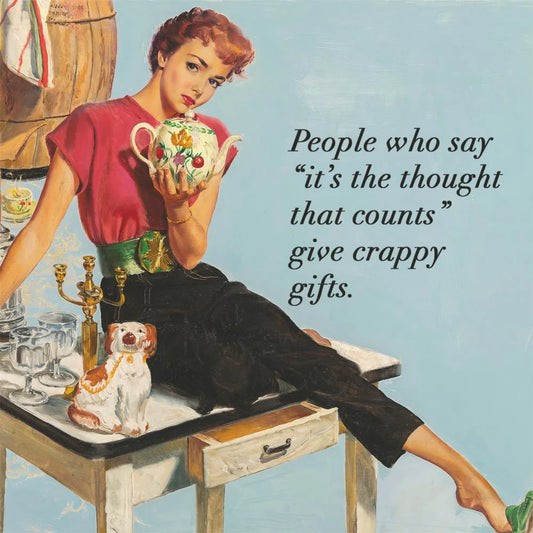 CRAPPY GIFTS BEVERAGE NAPKINS