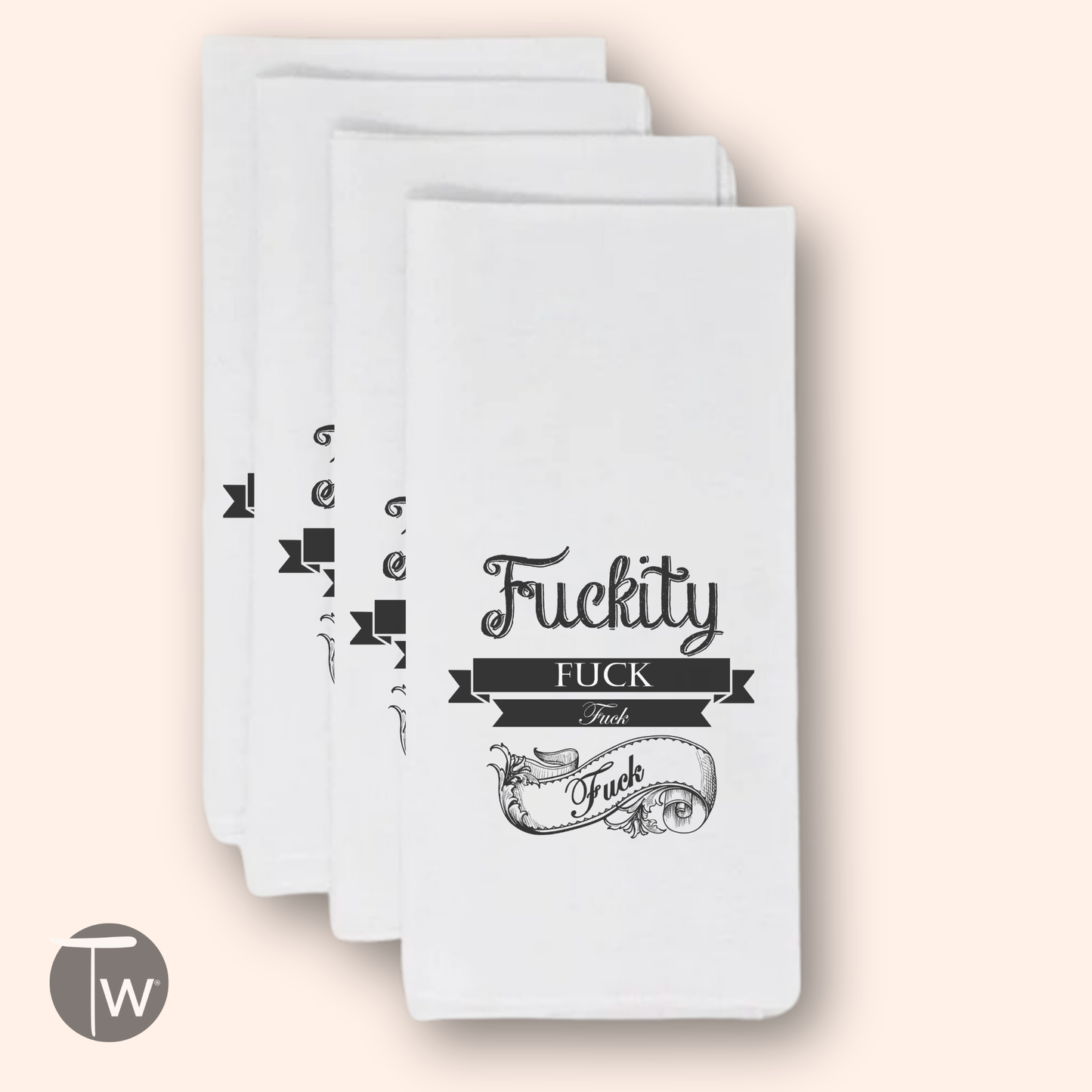 FUCKITY FUCK FUCK PREMIUM COTTON TEA TOWEL