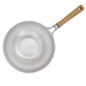 NATURALS ALUMINUM WOK 10"