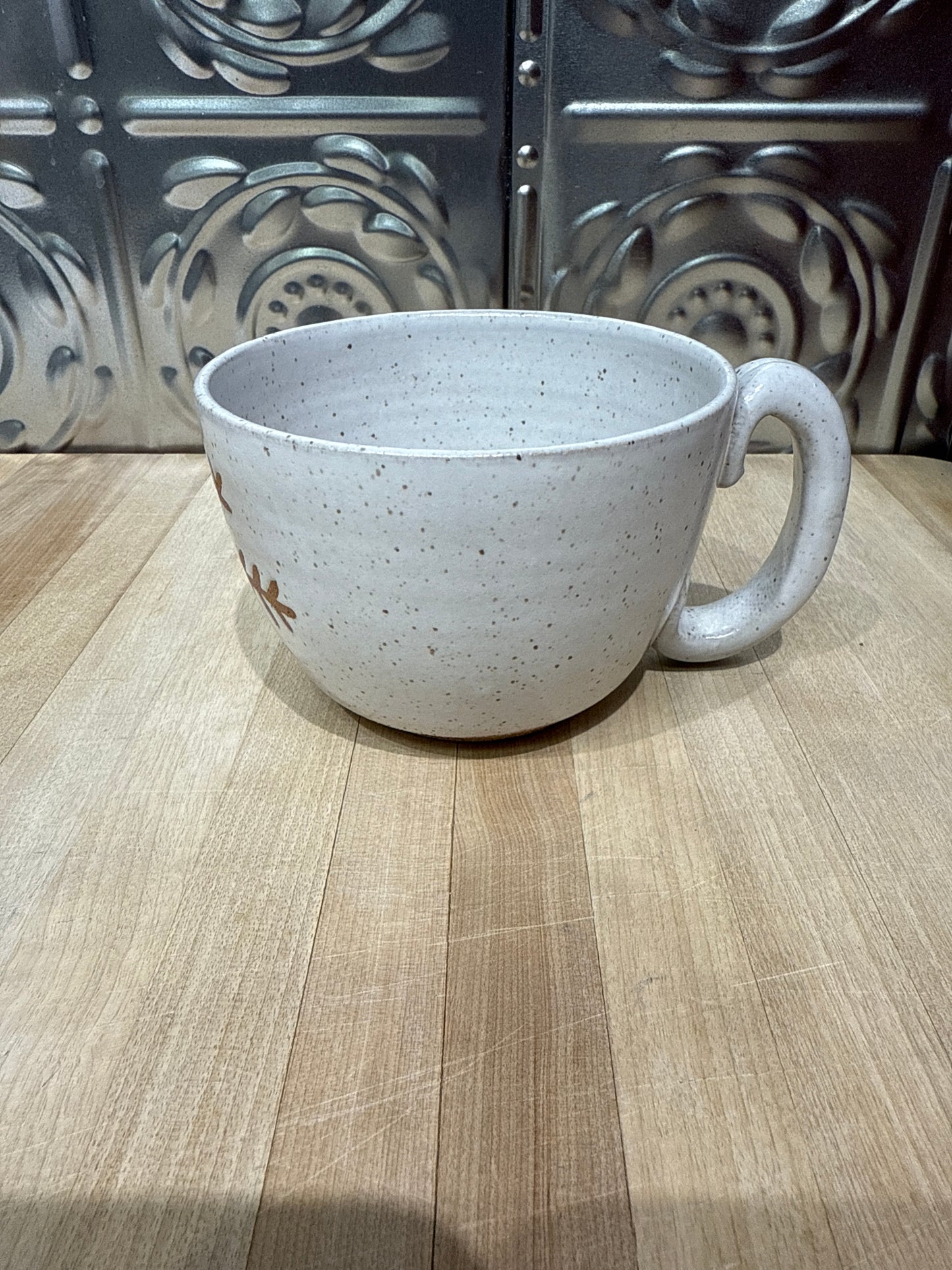 RISING FOREST SOUP MUG-SNOWFLAKE