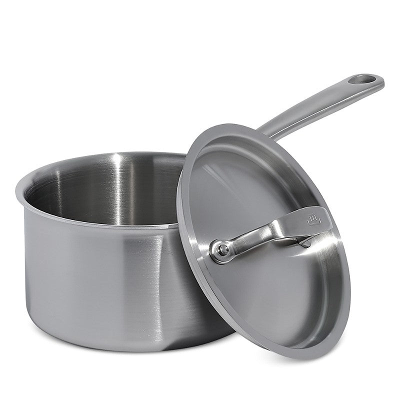 MADE IN STAINLESS CLAD SAUCEPAN & LID 2QT