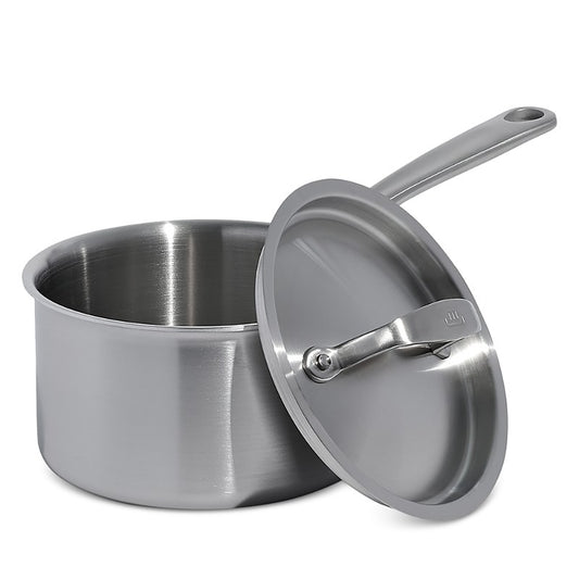 MADE IN STAINLESS CLAD SAUCEPAN & LID 2QT