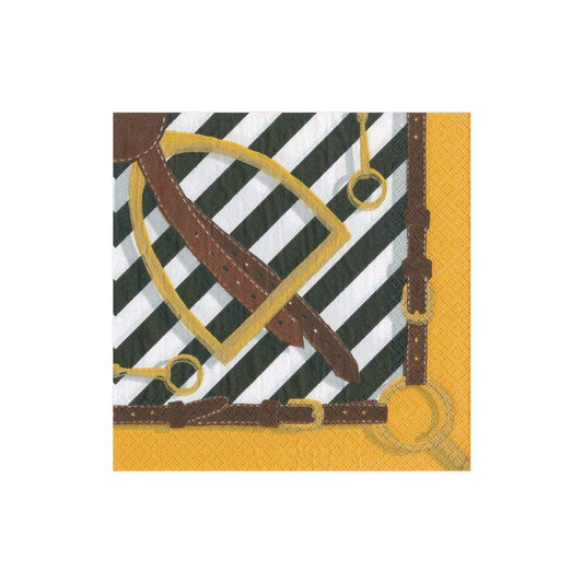 COCKTAIL NAPKIN STIRRUP & SILKS