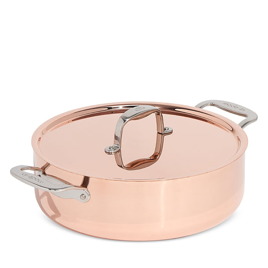 MADE IN COPPER RONDEAU & LID 5QT