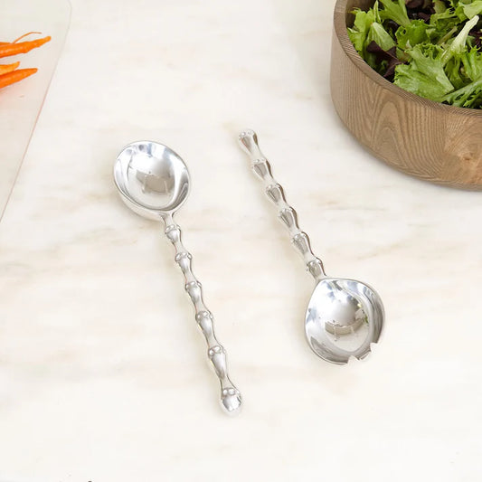 BAMBOO STYLE SALAD SERVERS
