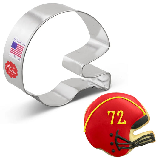 FOOTBALL HELMET COOKIE CUTTER