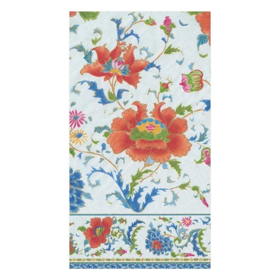CHINESE CERAMIC WHITE GUEST TOWEL